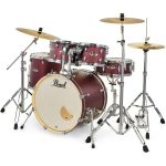 Pearl Export 22″ Stand. Sat. Scarlet Avis : Caractéristiques clés et projection sonore