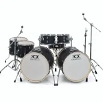 DrumCraft Series 3 Double Bass Set Black Avis : Regard de près sur les coquilles et les cerclages