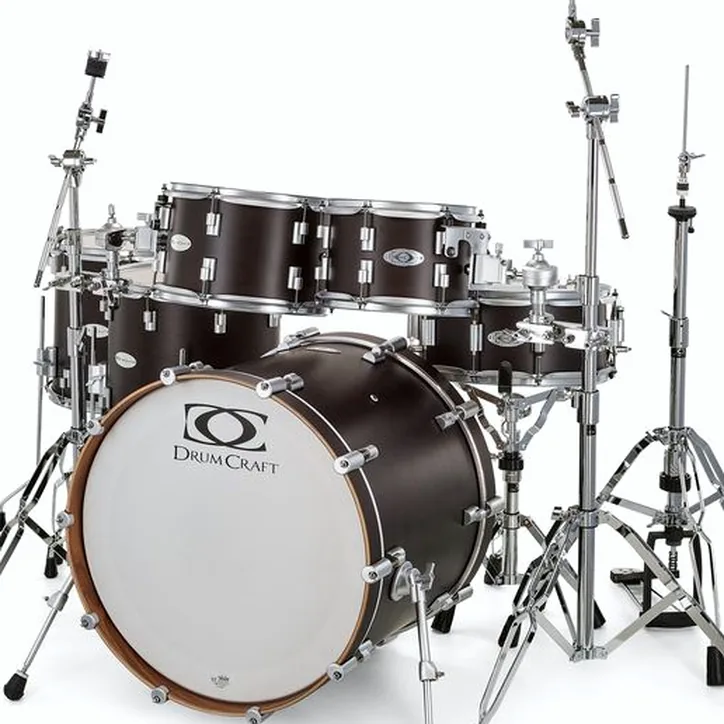Drumcraft Series 6 2Up 2Down Satin Black 516409