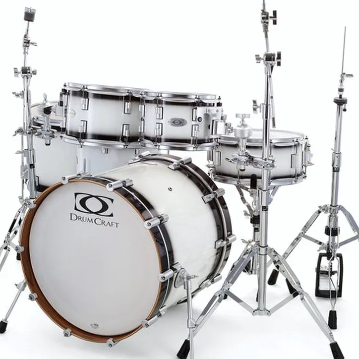 Drumcraft Series 6 2Up 2Down White Burst 516484