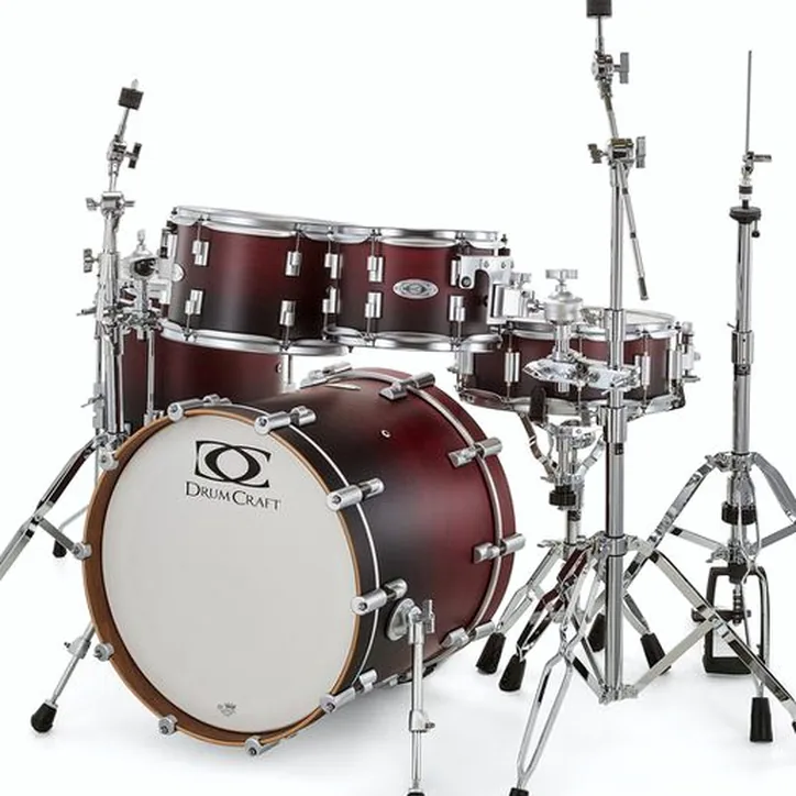 Drumcraft Series 6 Studio Red Fade