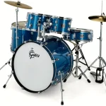 Gretsch Drums Renegade 22″ Blue Sparkle Avis : Analyse acoustique par un ingénieur du son expert