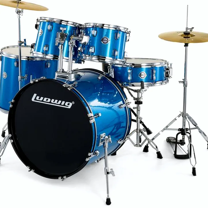 Ludwig Accent Drive 5Pc Blue