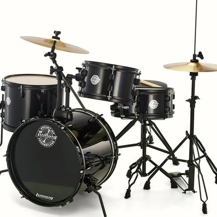 Ludwig Pocket Kit Black Sparkle