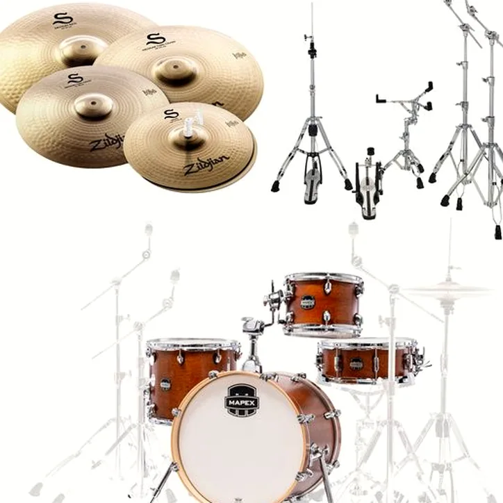 Mapex Mars Maple Bebop Wm Bundle