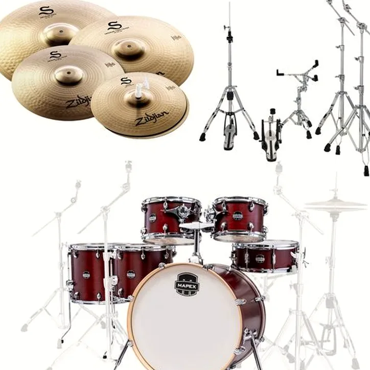 Mapex Mars Maple Stage Wi Bundle Set