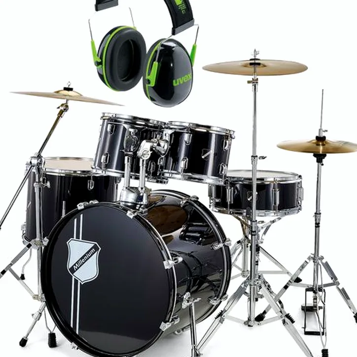 Millenium Focus 20 Drum Bundle Black