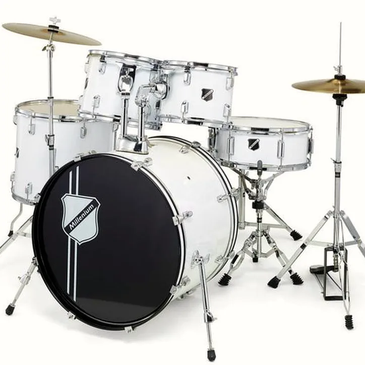 Millenium Focus 20 Drum Set White