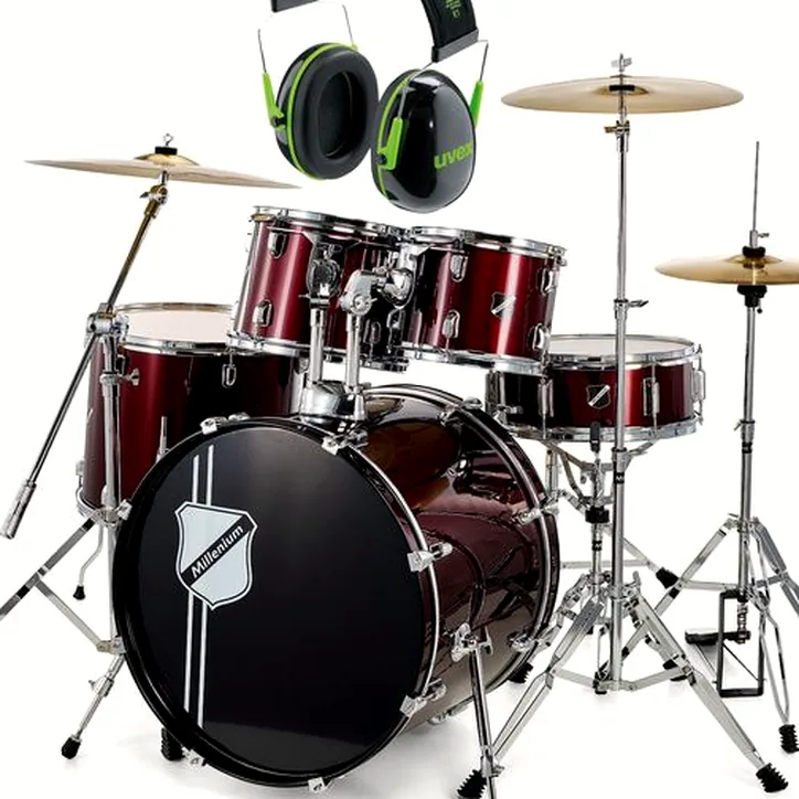 Millenium Focus 22 Drum Bundle Red