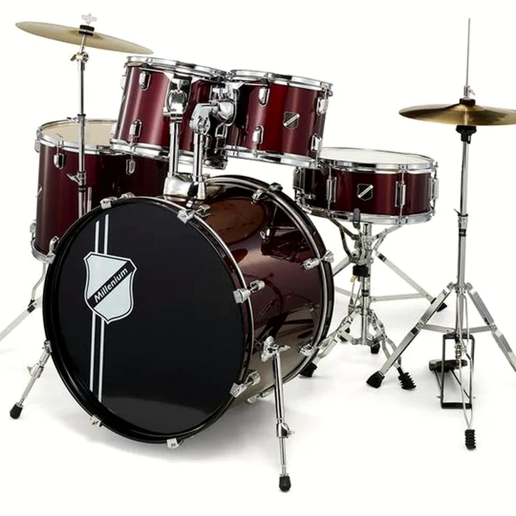 Millenium Focus 22 Drum Set Red
