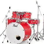 Pearl Decade Maple Standard R. Red Avis : Regard de près sur les coquilles et les cerclages