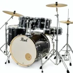 Pearl Export 22″ Rock Jet Black Avis : Son, chanfreins, finitions et caractéristiques